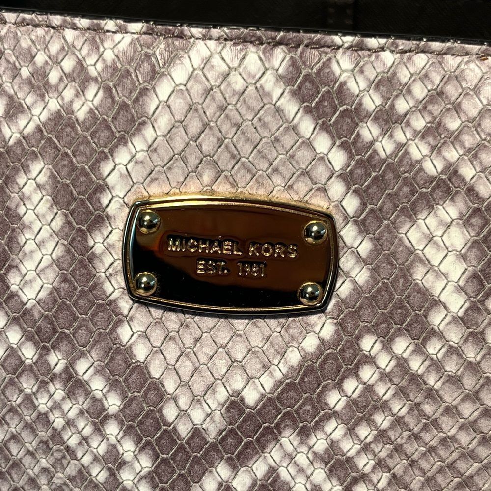 EUC Michael Kors Python Print Bag - Picture 7 of 16